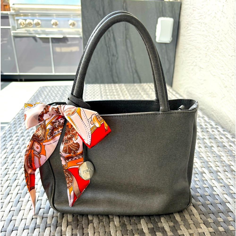 Furla small tote crossbody
